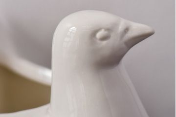 アンティーク雑貨　イギリスビンテージ　陶磁器製　ディスプレイにもおすすめな鳥の小物入れ(ディスプレイ)