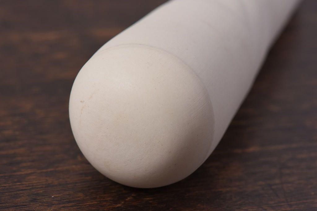 アンティーク雑貨　イギリス　MASON CASH(メイソンキャッシュ)　素焼きの風合いが魅力の磁器製スパイスマッシャー(乳鉢・乳棒)セット