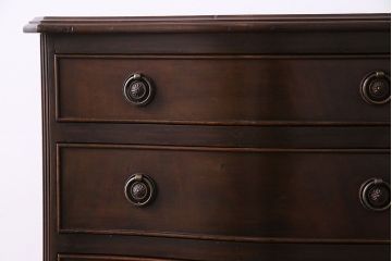 アンティーク家具　イギリス製　マホガニー材　上質な雰囲気のチェスト(サイドチェスト、引き出し)