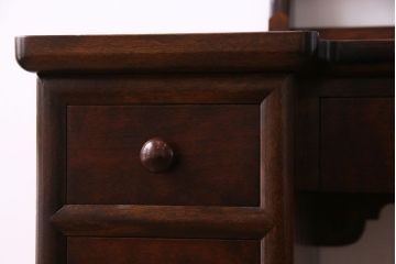 中古美品　松本民芸家具　角型一面鏡(ドレッサー、鏡台)(定価約28万円)