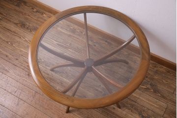 ヴィンテージ家具　北欧ビンテージ　G-PLAN(ジープラン)　スパイダーコーヒーテーブル(ラウンドテーブル、カフェテーブル)