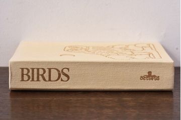 アンティーク雑貨　イギリス　Octpus社 BIRDS カラーイラスト付きフィールドガイドブック(洋書、本)