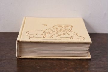 アンティーク雑貨　イギリス　Octpus社 BIRDS カラーイラスト付きフィールドガイドブック(洋書、本)