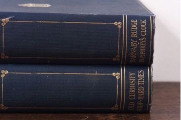 アンティーク雑貨　イギリスアンティーク　CHARLES DICKENS(チャールズ・ディケンズ)　本(洋書、英字本、小説)2冊セット(2)