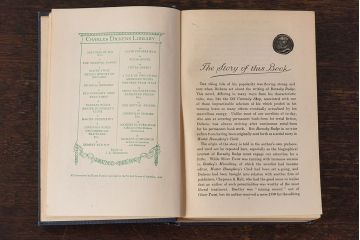 アンティーク雑貨　イギリスアンティーク　CHARLES DICKENS(チャールズ・ディケンズ)　本(洋書、英字本、小説)2冊セット(2)