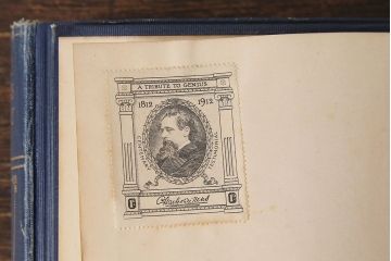 アンティーク雑貨　イギリスアンティーク　CHARLES DICKENS(チャールズ・ディケンズ)　本(洋書、英字本、小説)2冊セット