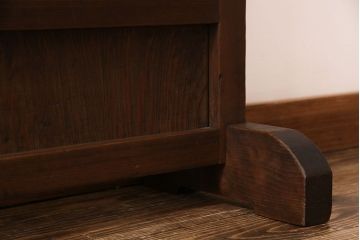 アンティーク雑貨　和製アンティーク　情緒あふれる障子戸付き衝立(パーテーション、仕切り)