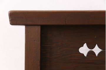 アンティーク雑貨　和製アンティーク　情緒あふれる障子戸付き衝立(パーテーション、仕切り)