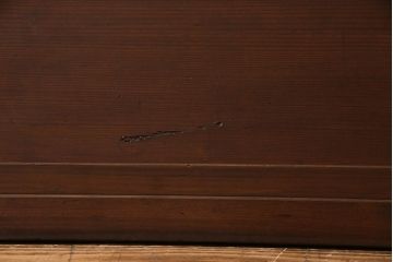 和製アンティーク　大正昭和初期　ヒノキ材　裏障子付き　上品な和のパーテーション(衝立て)