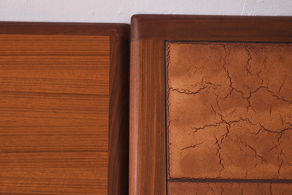 アンティーク雑貨　北欧ビンテージ　G-PLAN　お洒落なタイルネストテーブル(カフェテーブル、サイドテーブル)