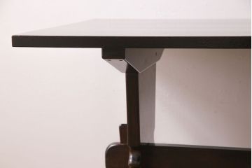 ビンテージ　松本民芸家具　気品漂うB型食卓(ダイニングテーブル)(定価約23万円)