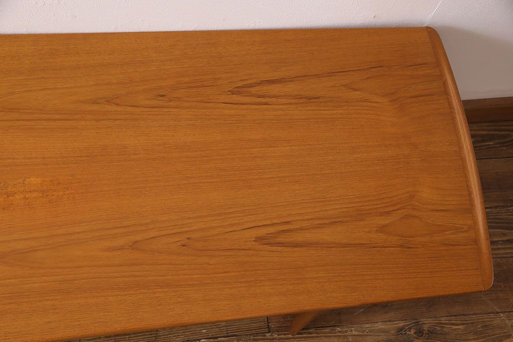 北欧家具　France&Son　Tove&Edvard Kindt-Larsen　チーク材　コーヒーテーブル(センターテーブル)