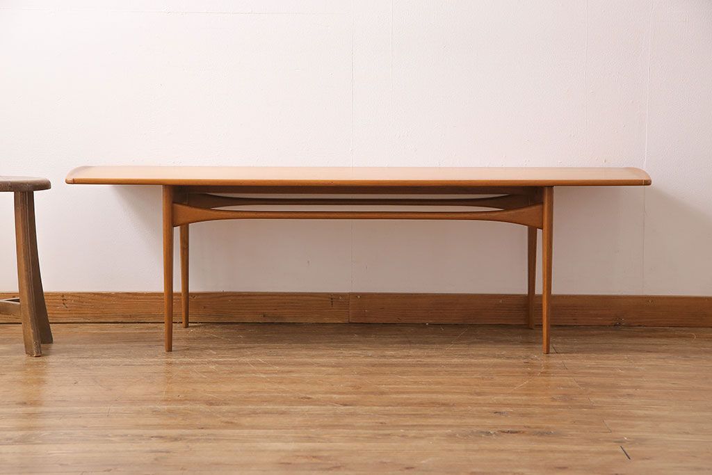 北欧家具　France&Son　Tove&Edvard Kindt-Larsen　チーク材　コーヒーテーブル(センターテーブル)