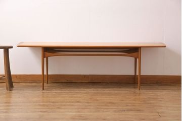 北欧家具　France&Son　Tove&Edvard Kindt-Larsen　チーク材　コーヒーテーブル(センターテーブル)