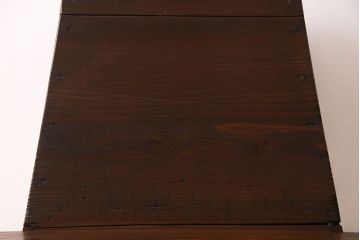 アンティーク雑貨　昭和レトロ　ヒノキ材　味わいのある雰囲気が魅力の踏み台(花台)