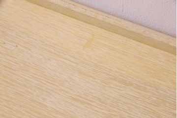 アンティーク雑貨　昭和中期　オーク(ナラ)材　素朴な雰囲気漂うお盆(木製トレー)(1)