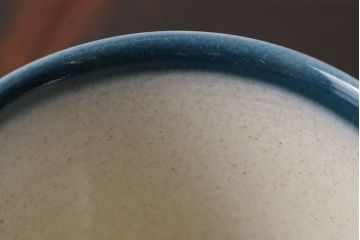 アンティーク雑貨　イギリスビンテージ　WEDGWOOD(ウェッジウッド)　BLUE PACIFIC(ブルーパシフィック)　カップ&ソーサー(洋食器、コーヒーカップ)1客セット