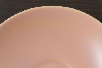 イギリスビンテージ　Poole Pottery(プール・ポタリー)　Twintone(ツイントーン)　Peach Bloom×Seagull　カップ&ソーサー