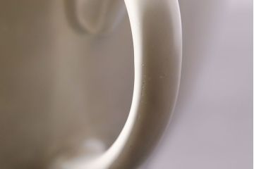 イギリスビンテージ　Poole Pottery(プール・ポタリー)　Twintone(ツイントーン)　Peach Bloom×Seagull　カップ&ソーサー