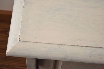 ペイント家具　ビンテージ　北海道民芸家具　HM135　アンティークカラーが魅力のサイドボード(サイドキャビネット、収納棚)