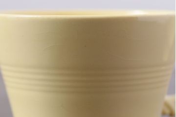 アンティーク雑貨　イギリスビンテージ　Woods ware(ウッズウエア)　Jasmine(ジャスミン)　レトロなトリオ2客セット