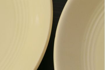 アンティーク雑貨　イギリスビンテージ　Woods ware(ウッズウエア)　Jasmine(ジャスミン)　レトロなトリオ2客セット