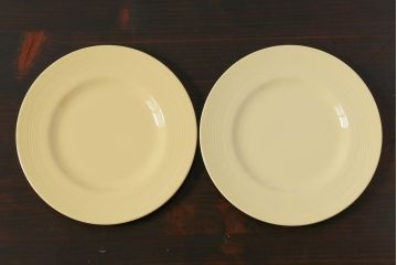アンティーク雑貨　イギリスビンテージ　Woods ware(ウッズウエア)　Jasmine(ジャスミン)　レトロなトリオ2客セット