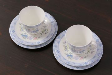 ROYAL DOULTON(ロイヤルドルトン)　CONISTON(コニストン)　トリオ(洋食器)2客セット