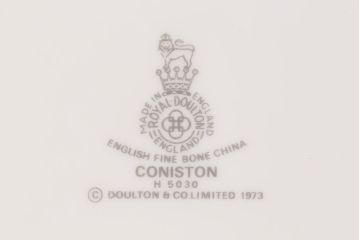 ROYAL DOULTON(ロイヤルドルトン)　CONISTON(コニストン)　トリオ(洋食器)2客セット