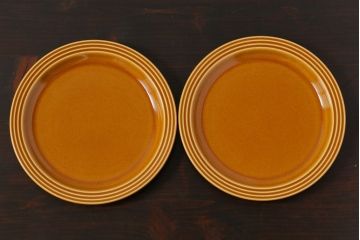 アンティーク雑貨　イギリスビンテージ　HORNSEA(ホーンジー)　Saffron(サフラン)　レトロでかわいらしいトリオ2客セット(1)