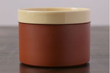 イギリスビンテージ　HORNSEA(ホーンジー)　CINNAMON(シナモン)　カップ&ソーサー1客