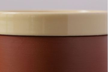 イギリスビンテージ　HORNSEA(ホーンジー)　CINNAMON(シナモン)　カップ&ソーサー1客