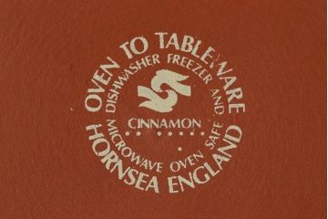 イギリスビンテージ　HORNSEA(ホーンジー)　CINNAMON(シナモン)　カップ&ソーサー1客