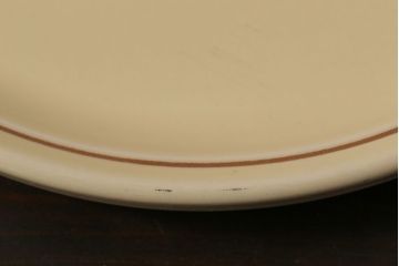 イギリスビンテージ　HORNSEA(ホーンジー)　CINNAMON(シナモン)　カップ&ソーサー&プレート　トリオ2客(2)