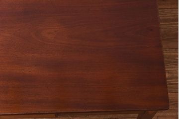 アンティーク家具　アンティーク　マホガニー材　象嵌がお洒落なサイドテーブル(コンソールテーブル  、折りたたみ机)