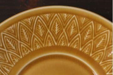 アンティーク雑貨　イギリスビンテージ　Staffordshire Potteries Ltd(スタッフォードシャーポタリー)　スープカップ&ソーサー(スープボウル)1客