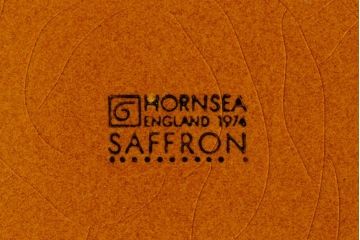 アンティーク雑貨　イギリスビンテージ　HORNSEA(ホーンジー)　Saffron(サフラン)　レトロでかわいらしいトリオ1客
