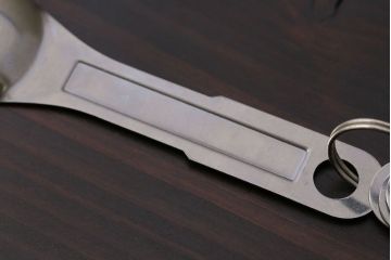 アンティーク雑貨　イギリスビンテージ　シンプルな形のメジャースプーン(ティースプーン、テーブルスプーン)セット