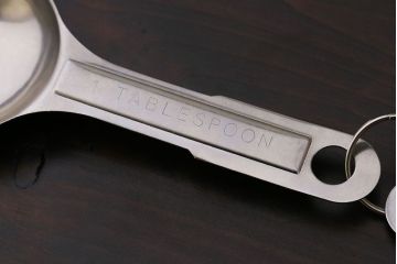 アンティーク雑貨　イギリスビンテージ　シンプルな形のメジャースプーン(ティースプーン、テーブルスプーン)セット