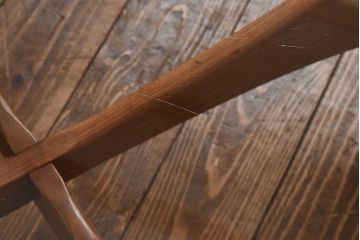 ヴィンテージ家具　G-plan(ジープラン)　北欧ビンテージ　チーク材　ガラストップがおしゃれなコーヒーテーブル(センターテーブル)(1)