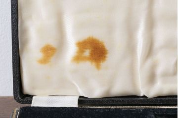アンティーク雑貨　イギリスビンテージ　SHEFFIELD(シェフィールド)　様々な食器と馴染みやすいバターナイフ6本セット