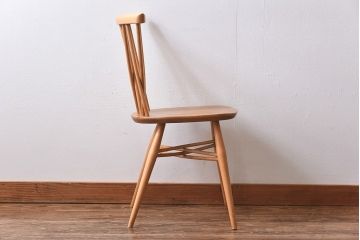 ヴィンテージ家具　ERCOL(アーコール)　イギリスビンテージ　エックスバックチェア(クロスバックチェア)(1)