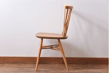 ヴィンテージ家具　ERCOL(アーコール)　イギリスビンテージ　エックスバックチェア(クロスバックチェア)(1)