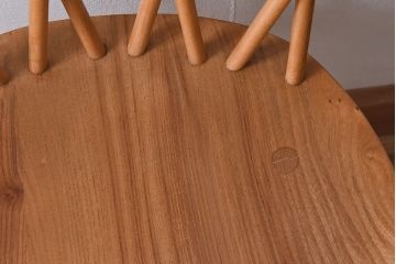 ヴィンテージ家具　ERCOL(アーコール)　イギリスビンテージ　エックスバックチェア(クロスバックチェア)(1)