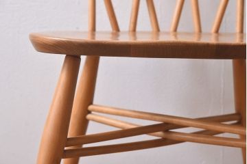 ヴィンテージ家具　ERCOL(アーコール)　イギリスビンテージ　エックスバックチェア(クロスバックチェア)(1)