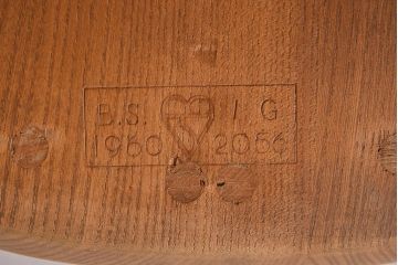 ヴィンテージ家具　ERCOL(アーコール)　イギリスビンテージ　エックスバックチェア(クロスバックチェア)(1)