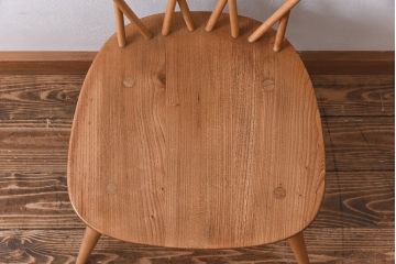 ヴィンテージ家具　ERCOL(アーコール)　イギリスビンテージ　エックスバックチェア(クロスバックチ  ェア)(2)