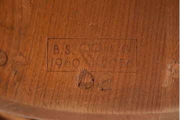 ヴィンテージ家具　ERCOL(アーコール)　イギリスビンテージ　エックスバックチェア(クロスバックチ  ェア)(2)