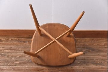ヴィンテージ家具　ERCOL(アーコール)　イギリスビンテージ　エックスバックチェア(クロスバックチ  ェア)(2)