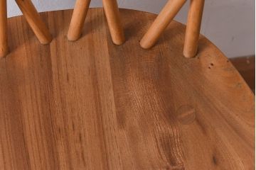 ヴィンテージ家具　ERCOL(アーコール)　イギリスビンテージ　エックスバックチェア(クロスバックチェア)(3)